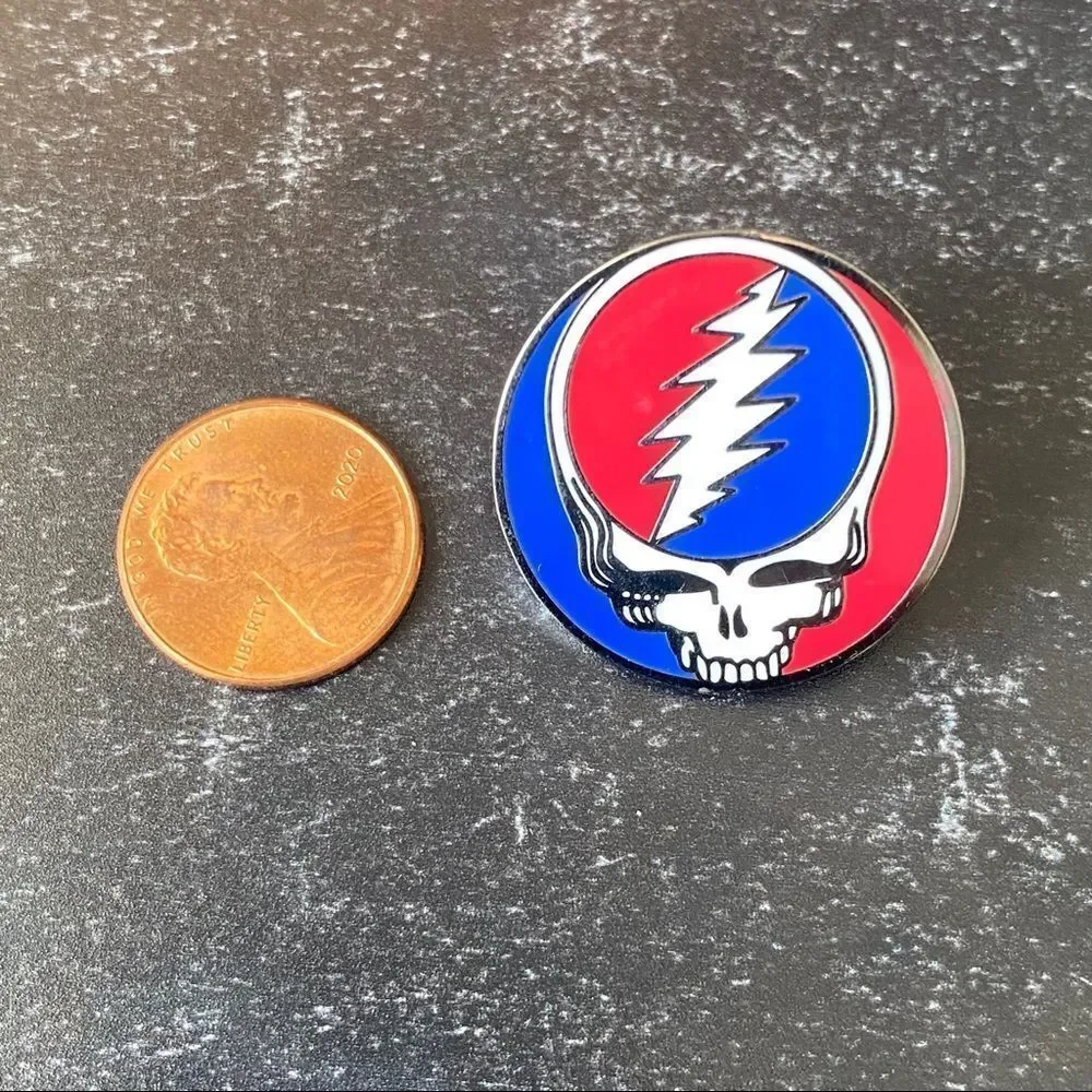Grateful Dead Enamel Pin/ Brooch